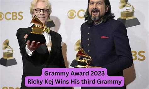 Grammy Award 2023: Ricky Kej, Bengaluru-Based Composer, Wins His third ...