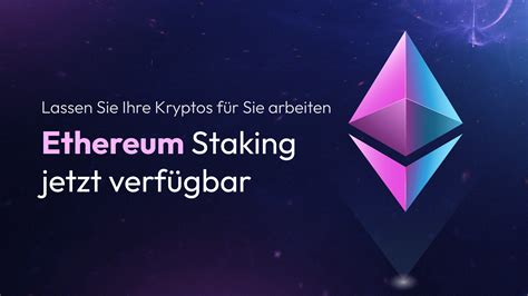 Smart Valor F Hrt Belohnungen F R Ethereum Staking Ein