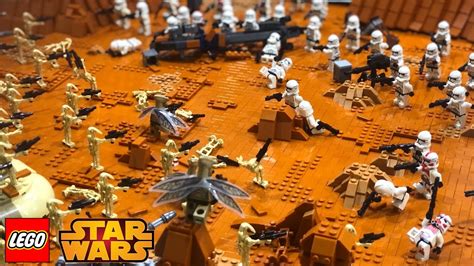 I Built A Huge LEGO Star War Geonosis Moc YouTube