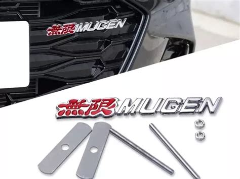 Emblema Grade Mugen Honda Civic I Vtec Jdm Accord City Power Mercadolivre