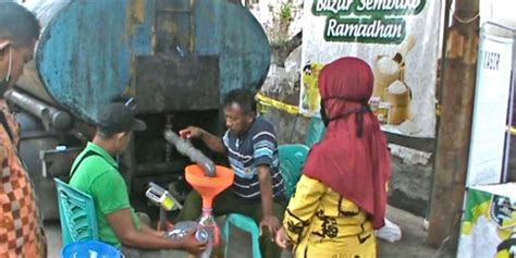 Warga Desa Sriwulan Demak Serbu Minyak Goreng Curah Rmol Jateng