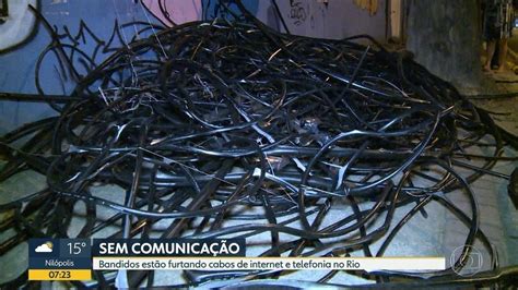 Furto De Cabos Deixa Moradores Da Zona Norte Do Rio Sem Internet E