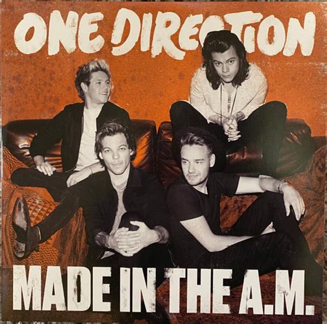 One Direction Made In The Am 2 X Vinyl Blue Translucent Lp