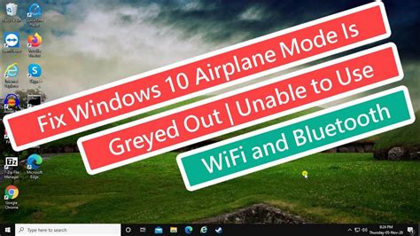 Fix Windows Airplane Mode Is Greyed Out Unable To Use Wifi And