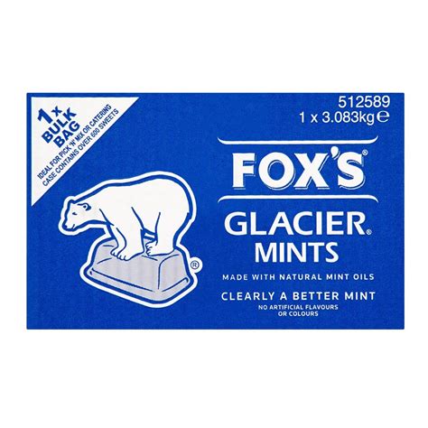 Fox S Glacier Mints Wrapped Kg Big Box Go Jumbo