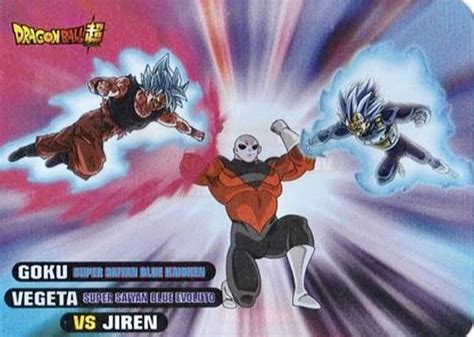 Goku ssj blue kaioken y vegeta ssj blue evolution vs jiren | Dragon ...