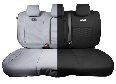 Arb Neoprene Seat Covers Rear Ford Ranger Bt 50 11 22 With Armrests Motortech 4x4 Aucklands