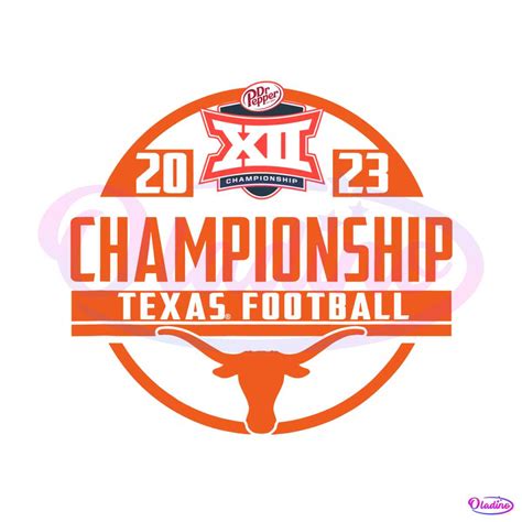 Championship 2023 Texas Football SVG Digital Download - Oladino