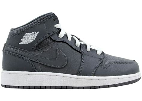 Jordan 1 Mid Cool Grey Gs 554725 022