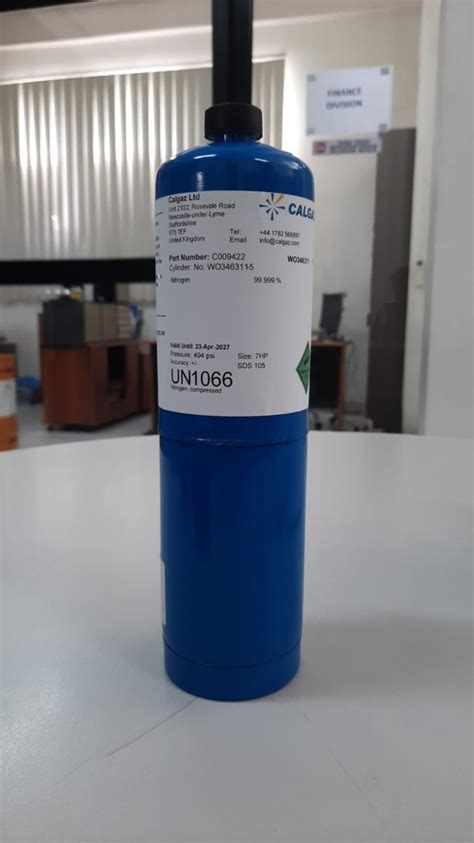 Jual Cylinder Gas Calgaz Nitrogen N2 99 999 UHP Size 7HP 34L