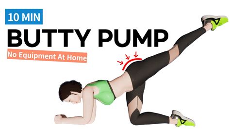 10 Best Exercises Booty Pump To Hips Glute And Butt No Equipment At