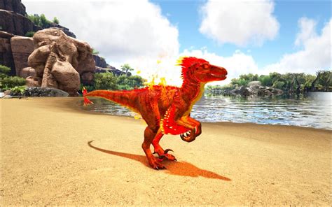 Elemental Fire Raptor - Official ARK: Survival Evolved Wiki