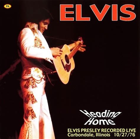 ELVIS HEADING HOME Carbondale 1976 Live CD Elvis New DVD And CDs