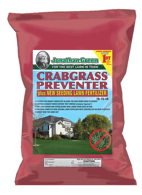 Crabgrass Preventer Plus New Seeding Lawn Fertilizer 5000 Sq Ft Outdoor Showplace