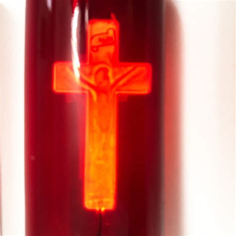 Neon Crucifix Light Bulb Jesus On The Cross Artful Aerolux Etsy