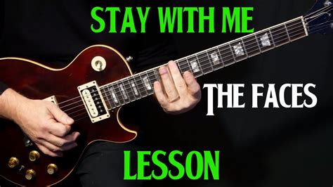 how to play "Stay With Me" on guitar by The Faces | electric guitar ...