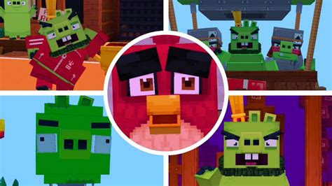 Minecraft X Angry Birds DLC All Bosses All Boss Fights ENDING PC