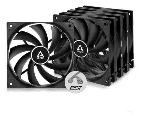 Arctic F12 Pwm Pst 5 Piezas 120 Mm Ventilador De Caja Para Cpu Con