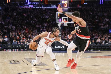 New York Knicks Vs Portland Trail Blazers GAMEDAY Preview Blazer S Edge