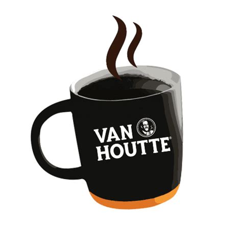 Coffee Cafe Sticker By VanHoutte