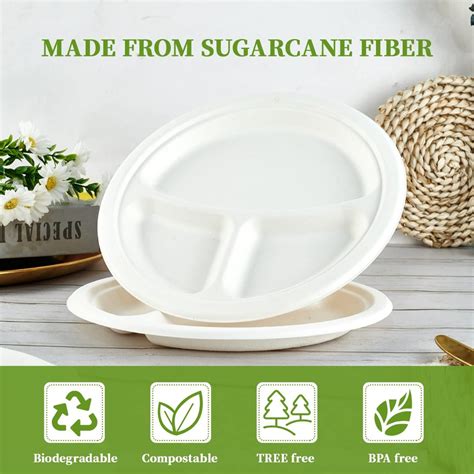 Compostable Paper Bowls Heavy Duty Quality Natural Disposable