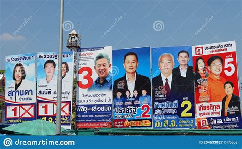 Political Posters Ahead Of The Provincial Elections Editorial