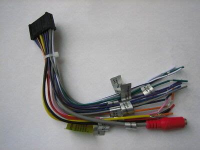 Original Dual Wire Harness For XNAV267BT, DVN927BT, DAC1025BT