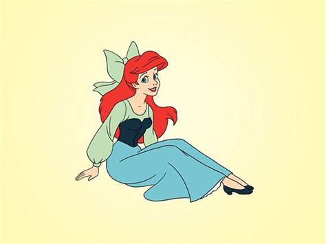 3 Ways to Draw Ariel | Ariel drawing, Human drawing, Drawings