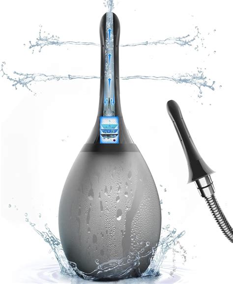 Enema Bulb Anal Douche Kit Silicone Enema For Constipation Vaginal Cleaner Douches For Men