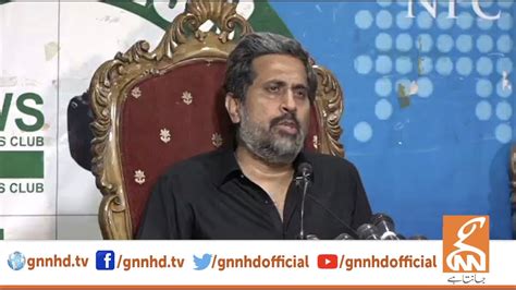 LIVE PTI Leader Fayyaz Ul Hassan Chohan Media Talk YouTube