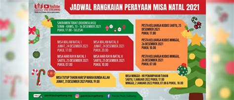 Misa Malam Natal 24 Desember 2021 Paroki Pulo Gebang KAJ