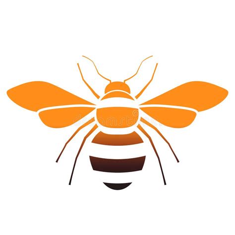 Icono De La Abeja De La Miel Ilustración del Vector Ilustración de