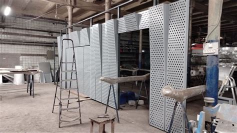 Монтаж вентилируемого фасада из перфорированного металла от 1700 руб/м² ...