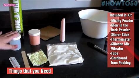 HOW TO MAKE A HOMEMADE SEX TOY CLONE A WILLY GLOW IN THE DARK KIT