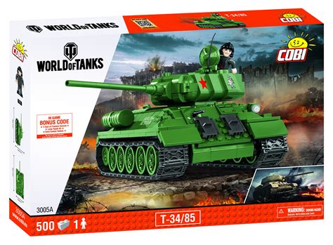 COBI World of Tanks T-34/85 - Walmart.com - Walmart.com