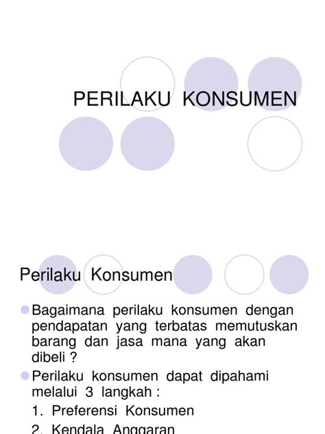 PDF PERILAKU KONSUMEN DOKUMEN TIPS