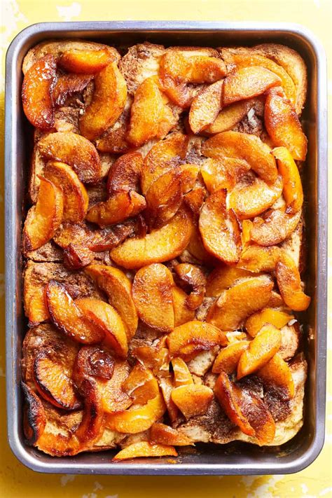 Peaches And Cream Overnight French Toast Recipe The Cookie Rookie®