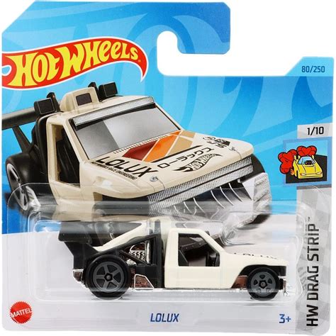 Lolux HW Drag Strip Vit Hot Wheels