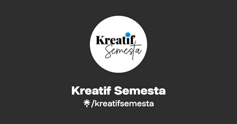 Kreatif Semesta Twitter Instagram Facebook Tiktok Linktree