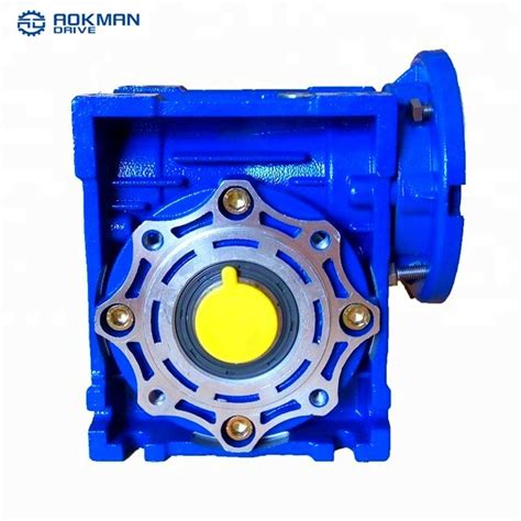 New Type RV Series Worm Gearbox From Aokman China Gearbox And Reducer