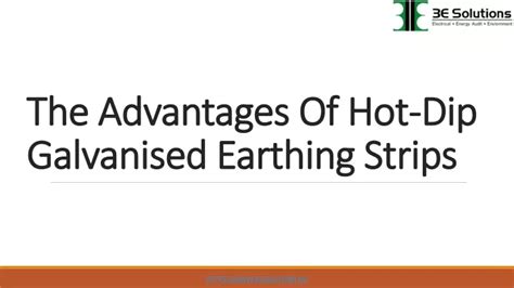 PPT The Advantages Of Hot Dip Galvanised Earthing Strips PowerPoint Presentation ID 11710623