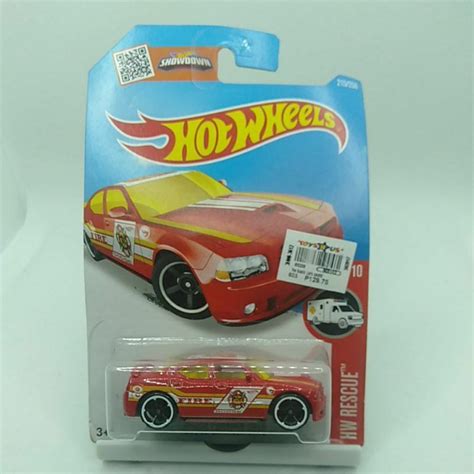 Hot Wheels Mattel Treasure Hunt Dodge Charger Srt Hw Rescue Shopee Philippines