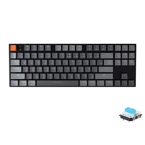 Keychron K V Mechanical Keyboard Dark Grey Hot Swappable Th