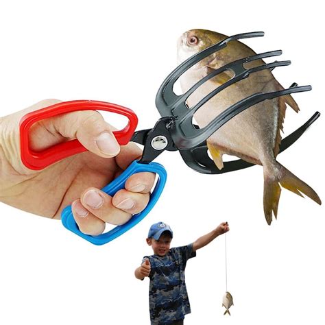 Fishing Pliers Gripper Metal Fish Control Clamp Claw Tong Grip Forceps