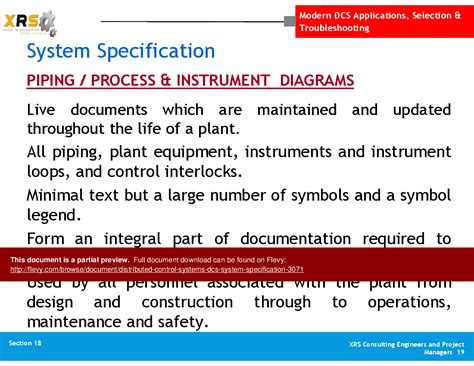 PPT Distributed Control Systems DCS System Specification 44 Slide