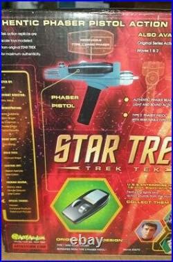 Star Trek Original Series PHASER PISTOL Authentic Scale Replica Trek Tek | Original Star Trek