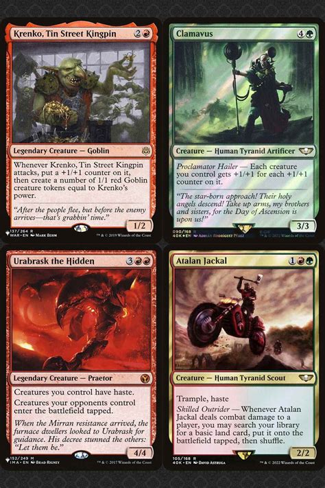 Minsc Boo Timeless Heroes Commander Deck Gruul Magic MTG Ready To