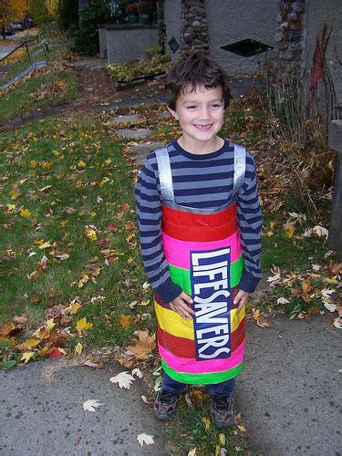 Duct Tape Lifesavers Costume Trick Or Treat Costume Duct Tape Dyi