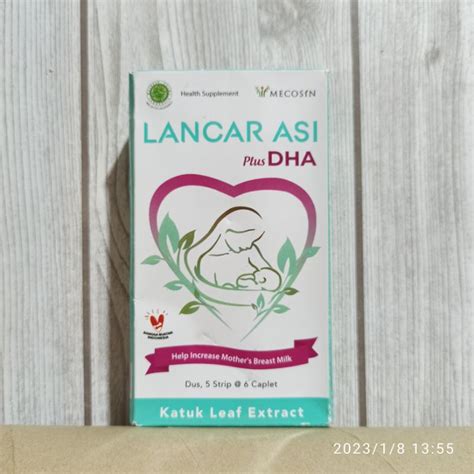 Jual ORIGINAL Lancar Asi Plus DHA Pelancar Asi Booster Per Box Dan