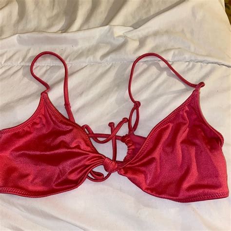 Kendall Kylie Swim Hot Pink Kendall And Kylie Bikini Top Poshmark